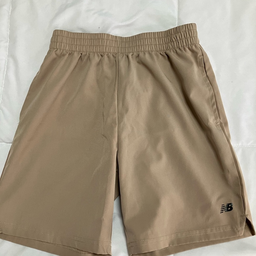 New Balance Kid’s Tan Shorts